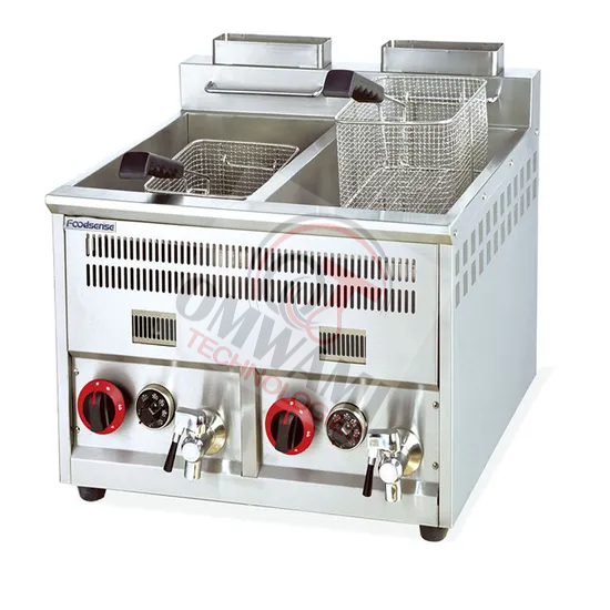 Chips Frying Machine - Double Fryer