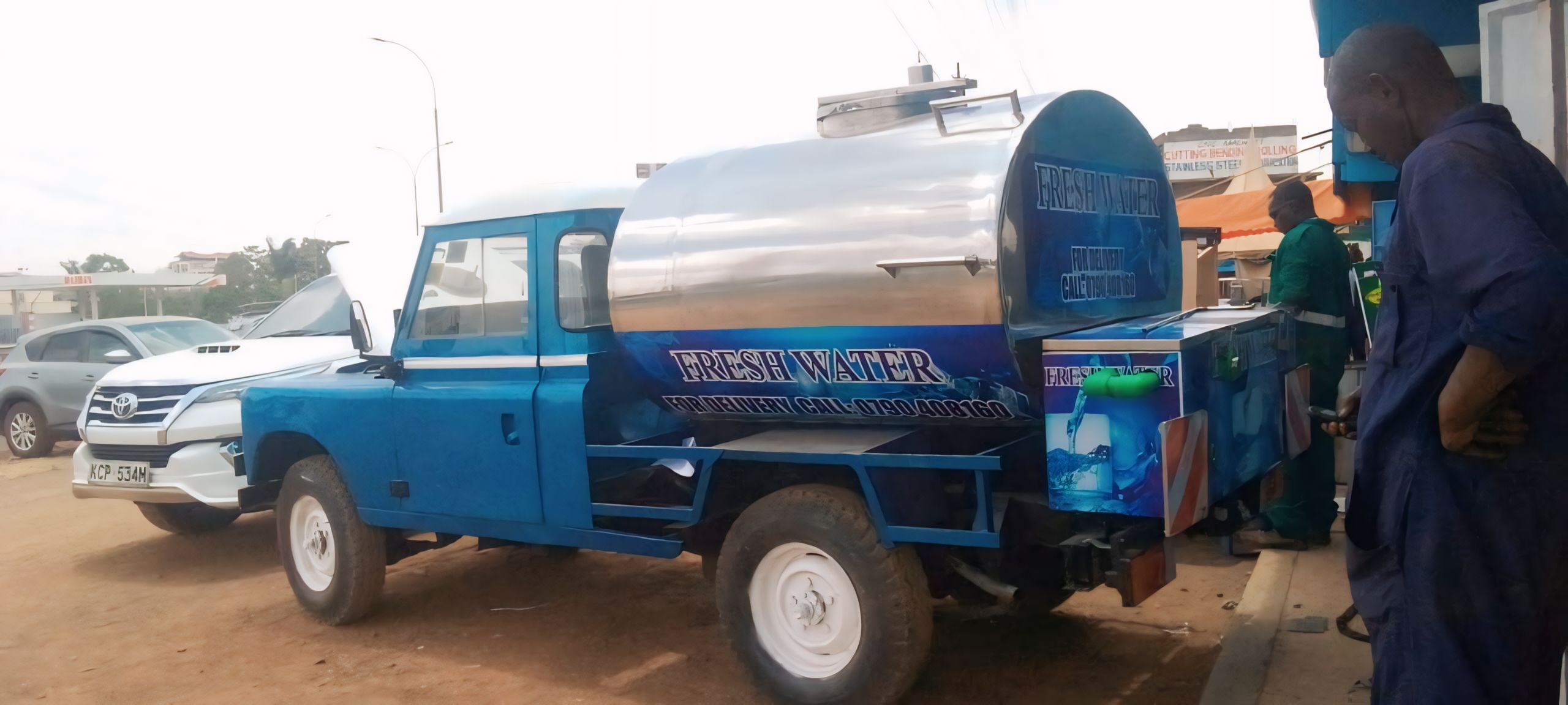 Water Tanker Fabrication & Installation Services